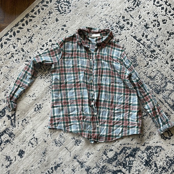 CP Shades Tops - Green and Red Flannel